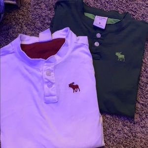 Abercrombie long sleeve shirts